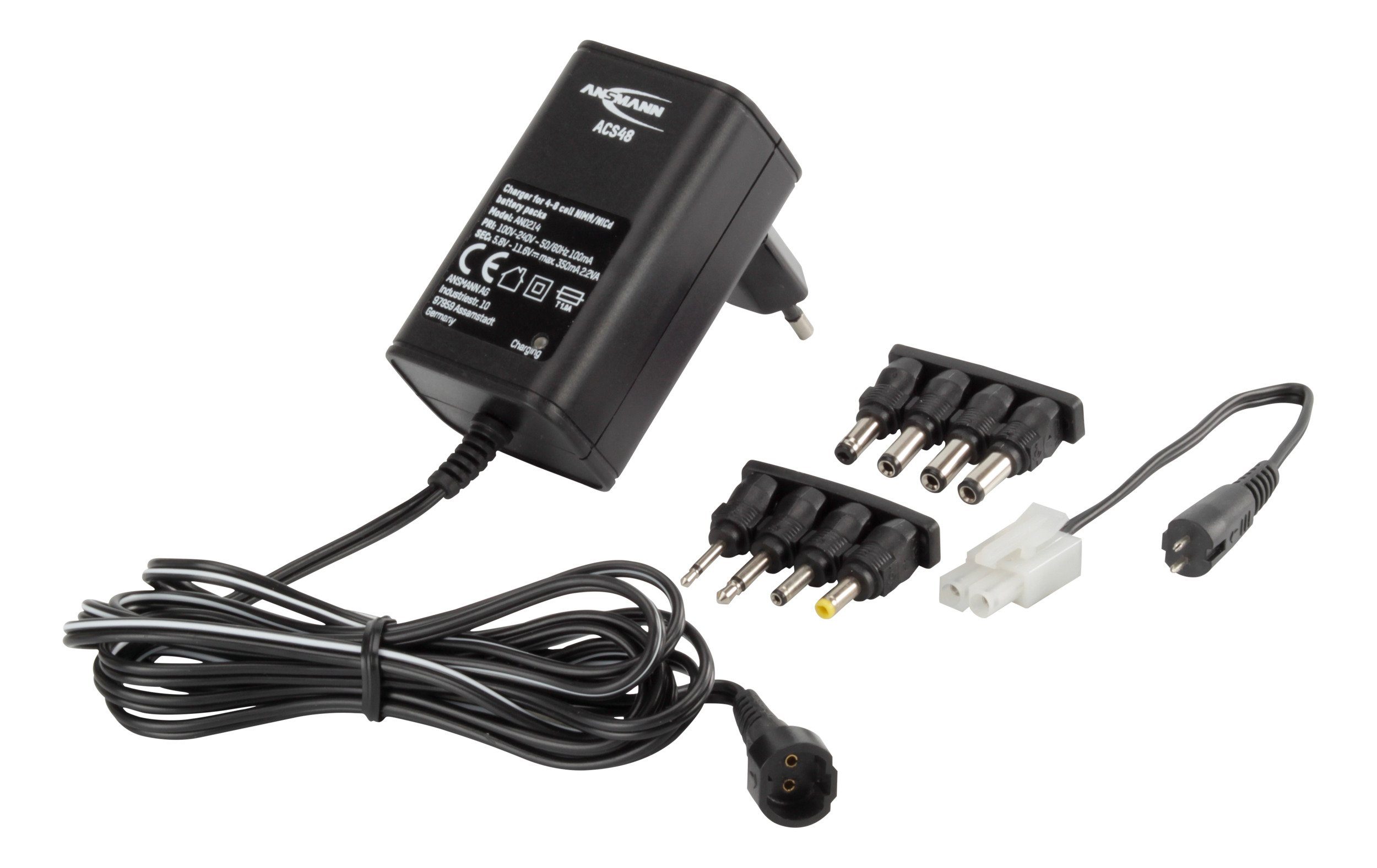 Akkupack-Ladegerät für 4 bis 8 NiMH Zellen – Vollautomatisch Universal-Ladegerät