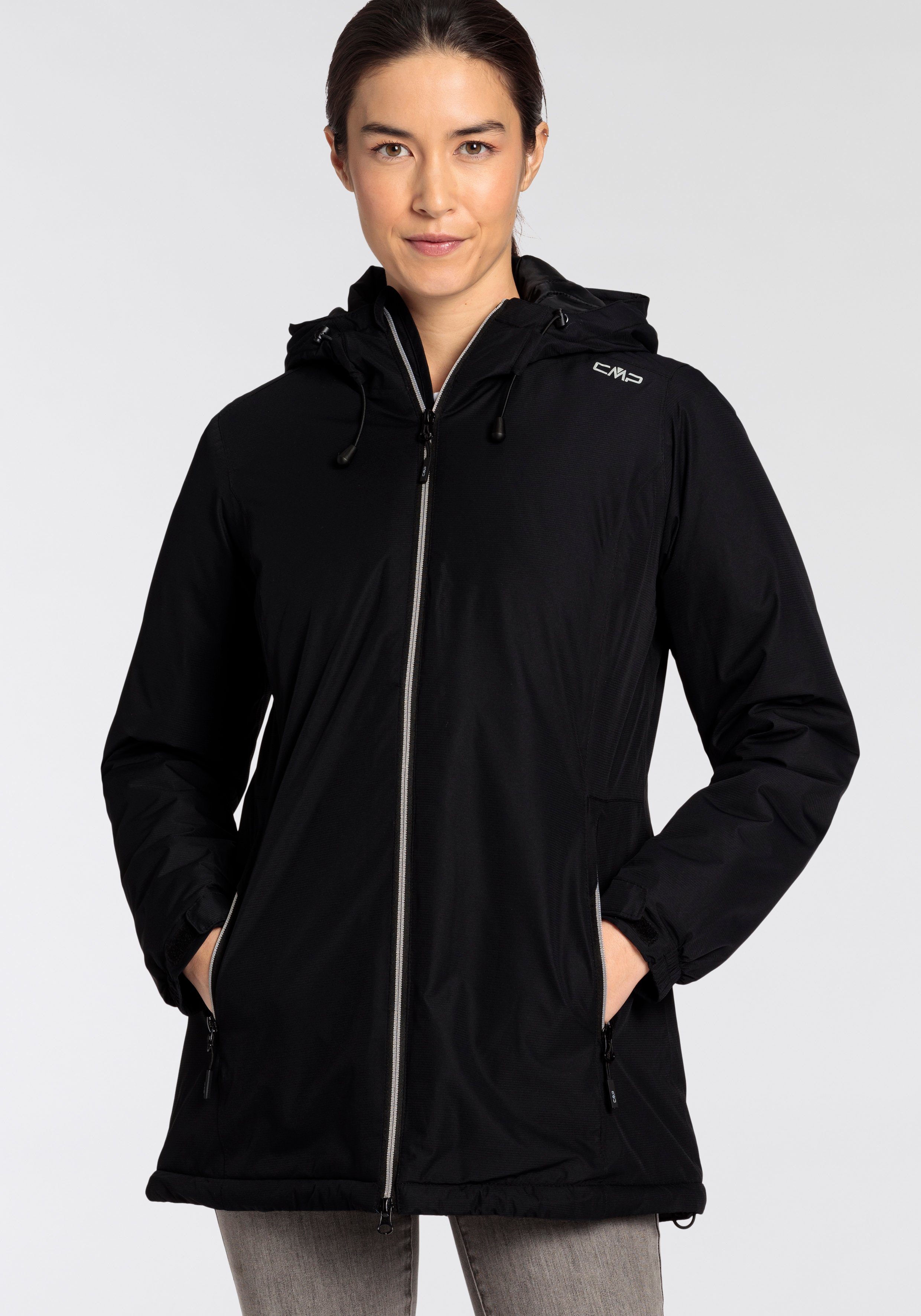 schwarz CMP Outdoorjacke