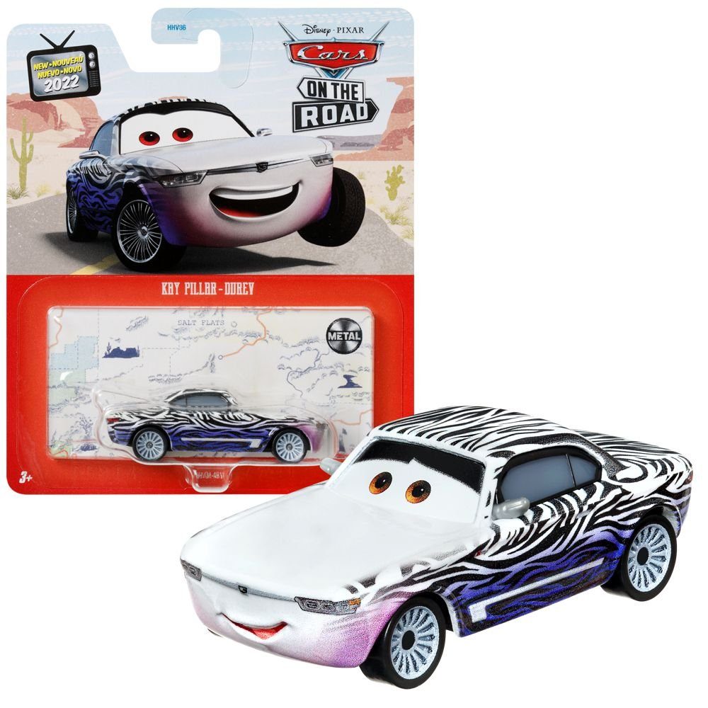 Disney Cars Spielzeug-Rennwagen Fahrzeuge Racing Style Disney Cars Die Cast 1:55 Auto Mattel Kay Pillar-Durey