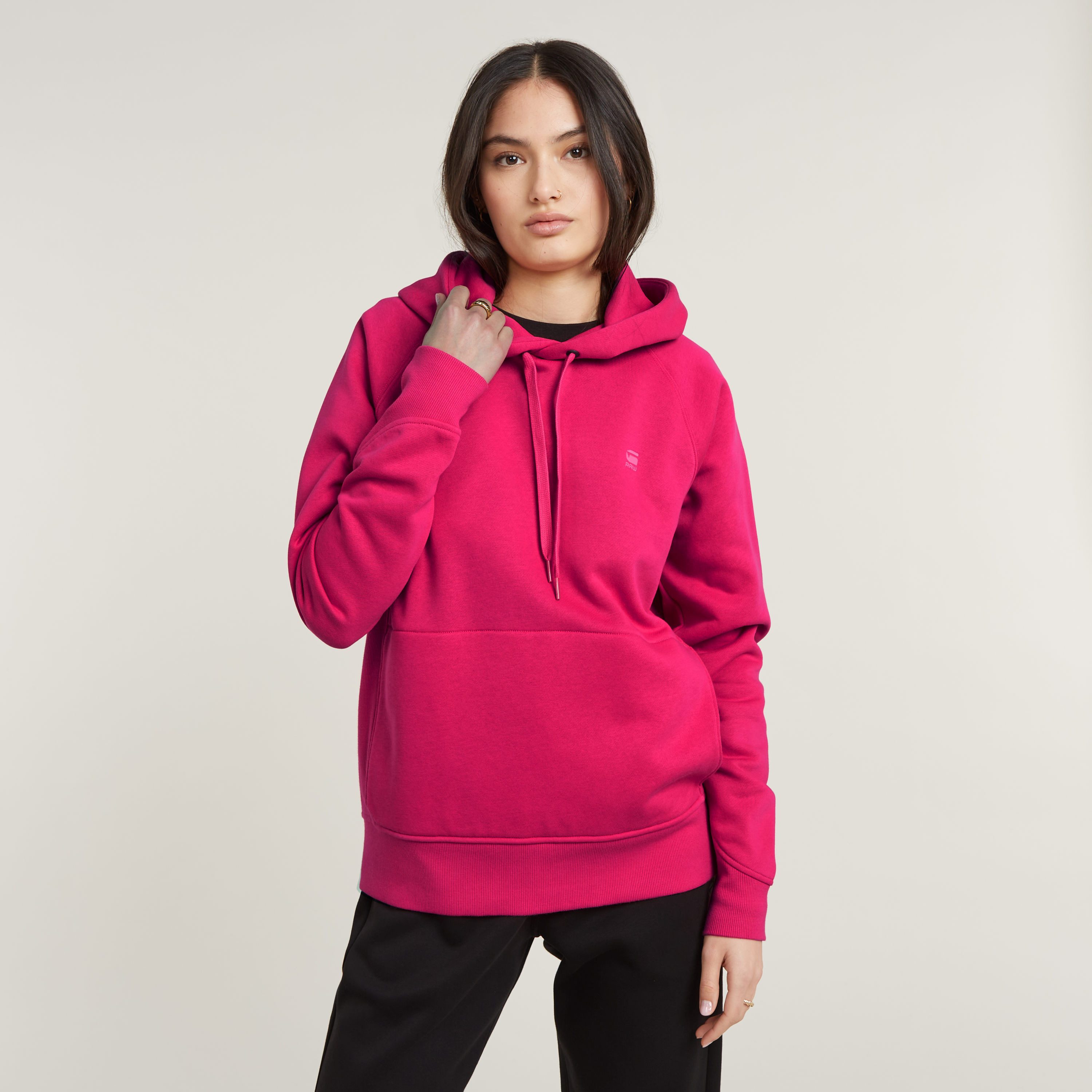 G-STAR Hoodie Premium Core 2.0 mit Seiteneinsätzen günstig online kaufen