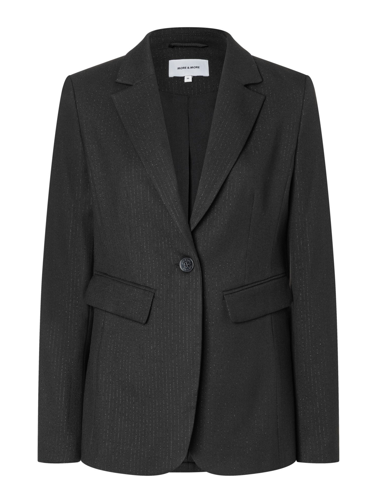 MORE&MORE Jackenblazer eleganter Blazer, feiner Nadelstreifen günstig online kaufen