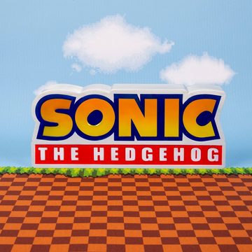 Fizz creations Nachtlicht Sonic The Hedgehog Logo-Licht, LED fest integriert, Offiziell Lizenziertes Sonic The Hedgehog-Merchandise