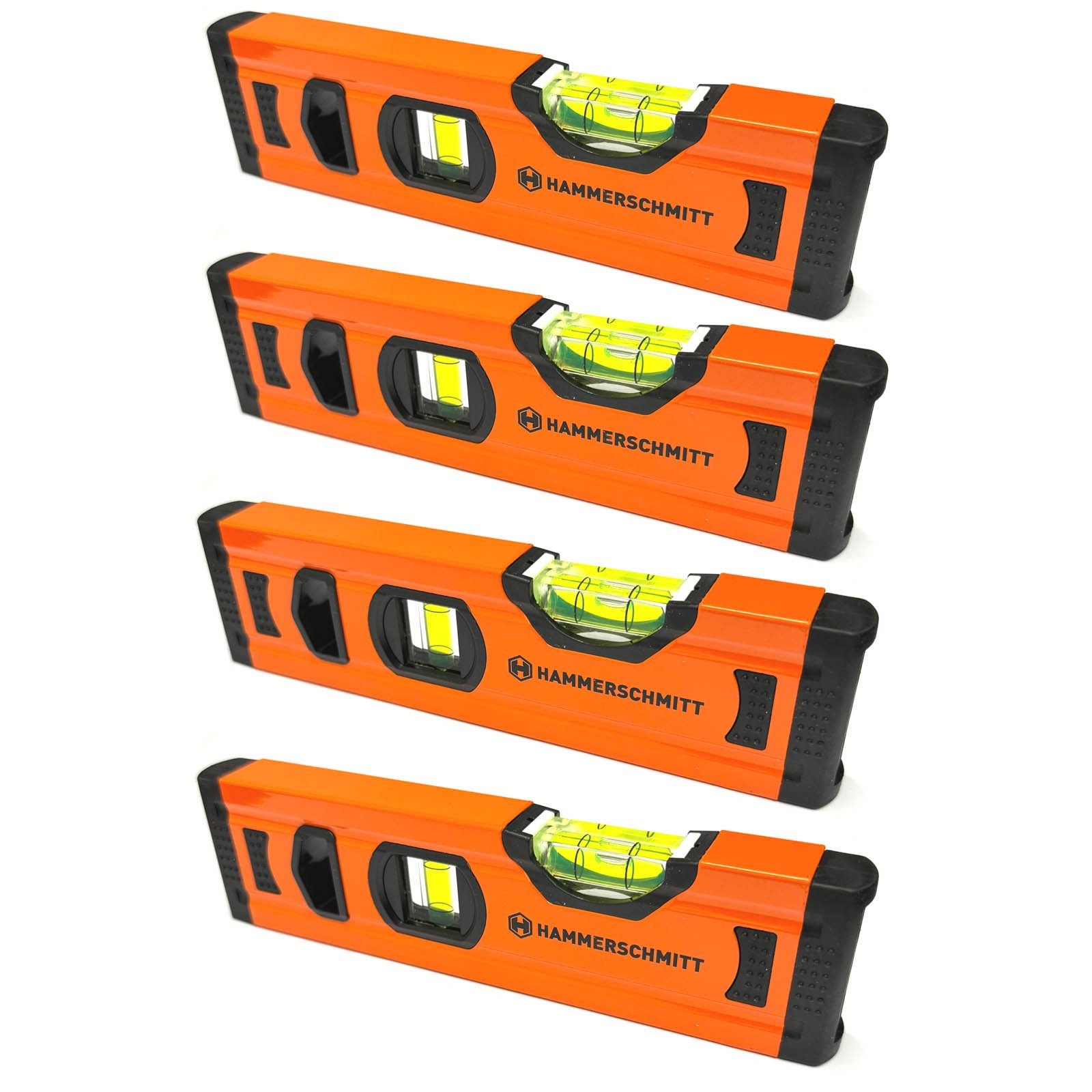 HAMMERSCHMITT Wasserwaage Mini Aluminium Richtwaage, (4 günstig online kaufen