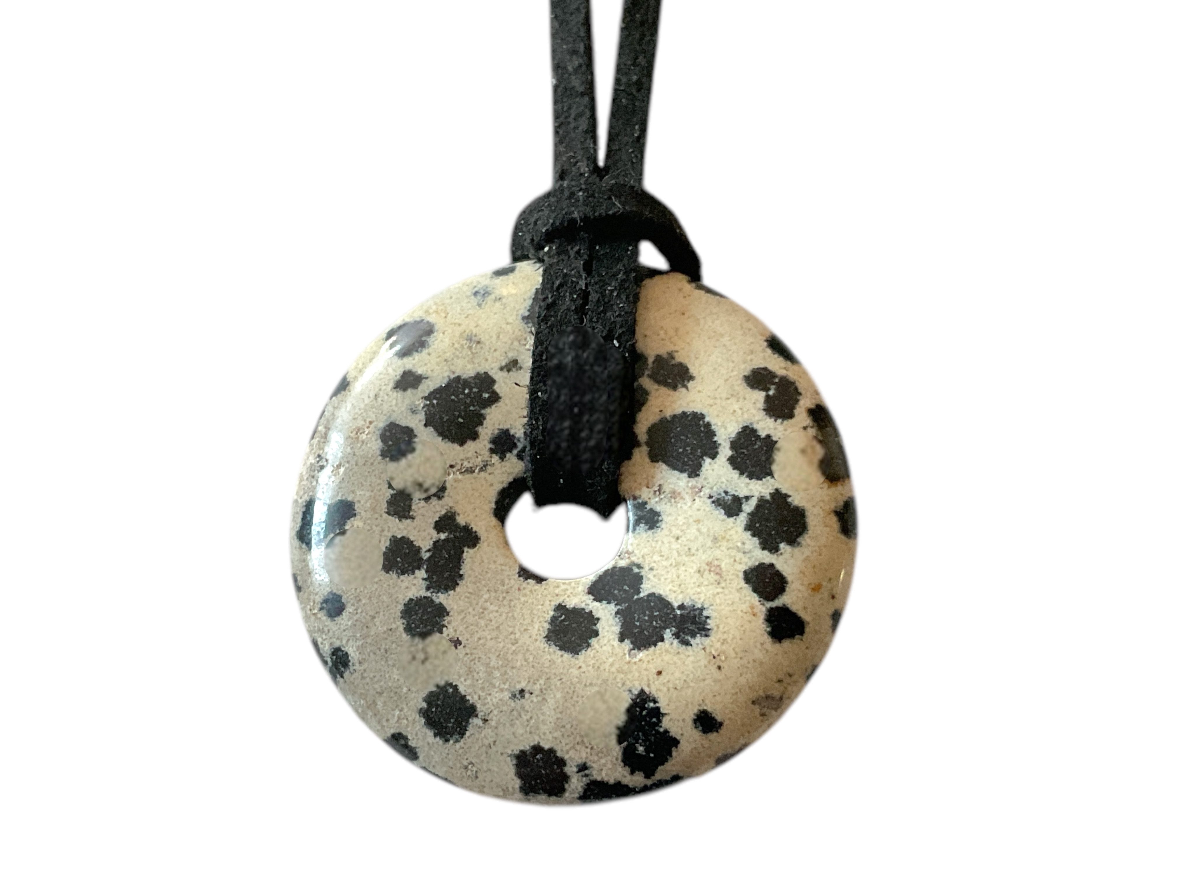 Steinfixx® Lange Kette echter Edelsteindonut 30 günstig online kaufen