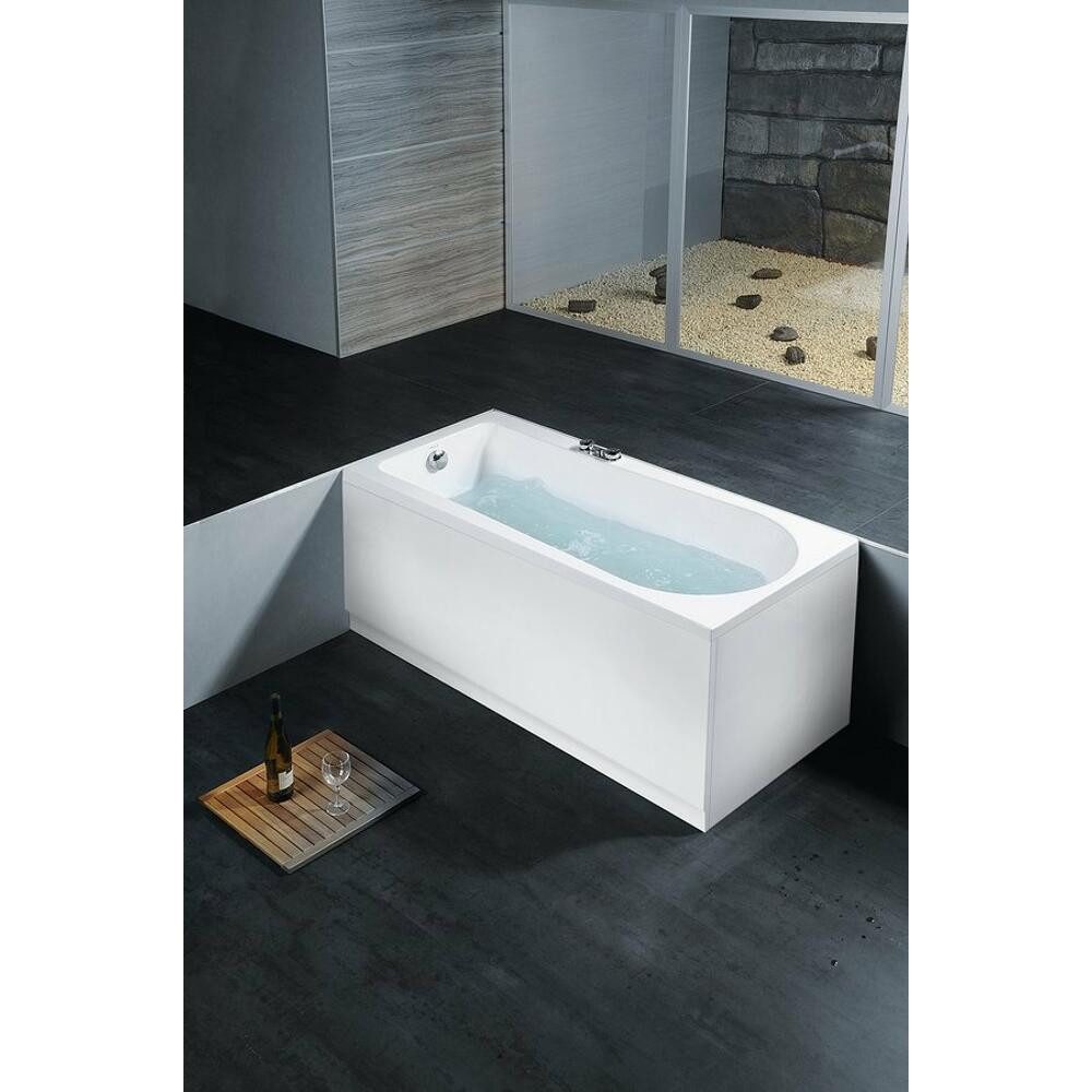HAK Badewanne LISA Badewanne mit Füßen, (1-tlg), 150x70x47 cm