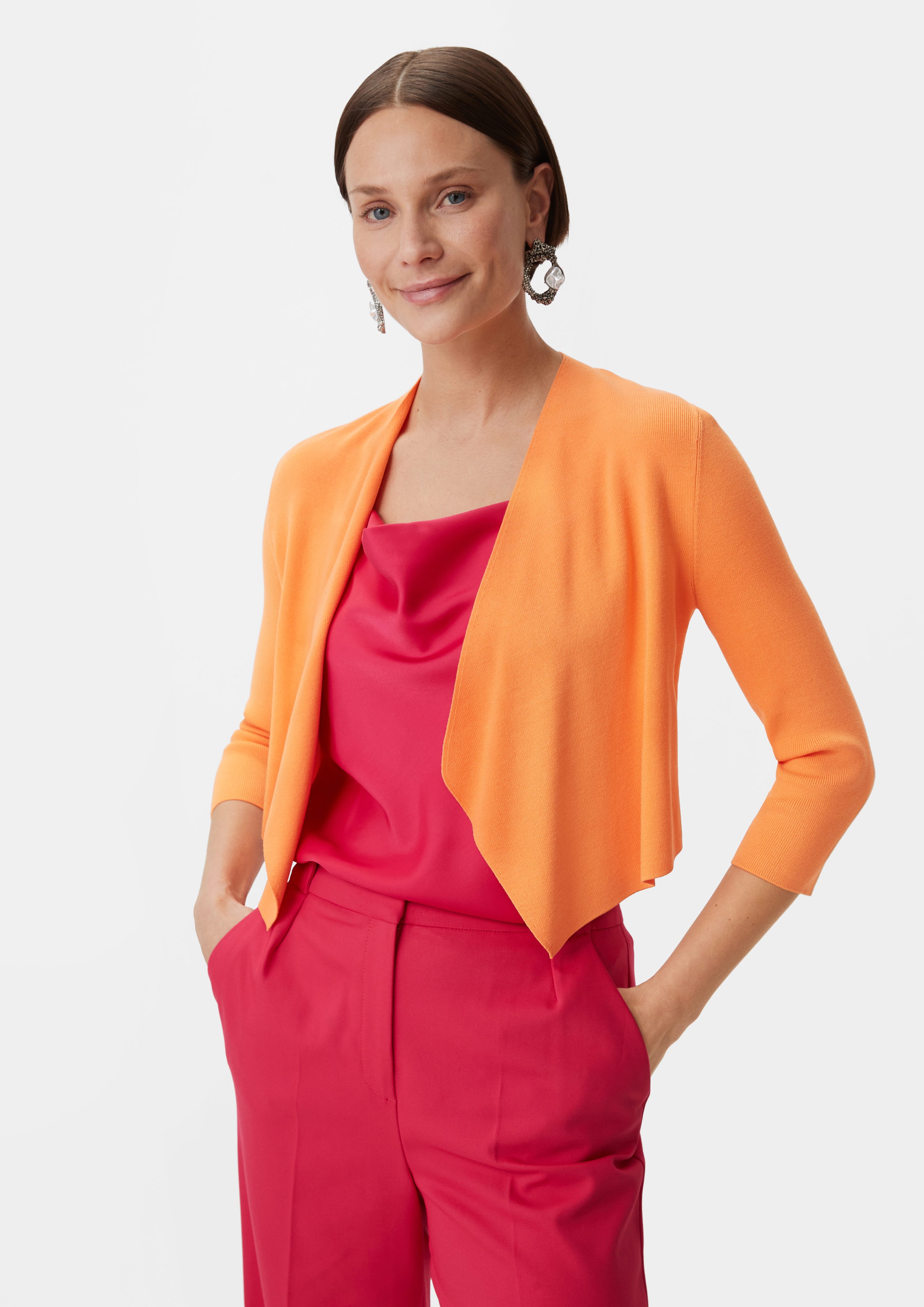 Strickjacke Strickjacke aus Viskosemix