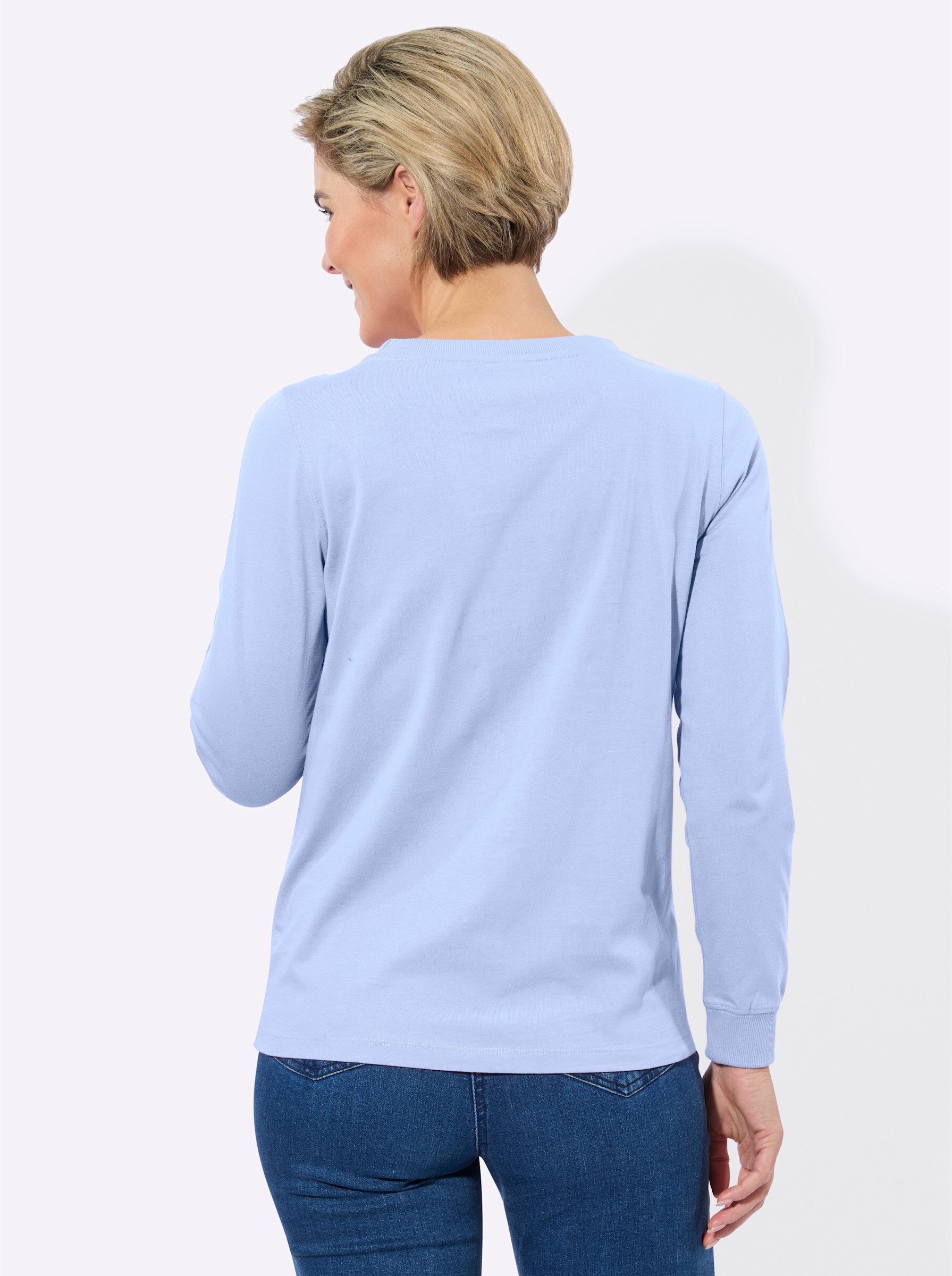 Witt T-Shirt Rundhals-Shirt Langarm (2-tlg) – Bild 3 von 5