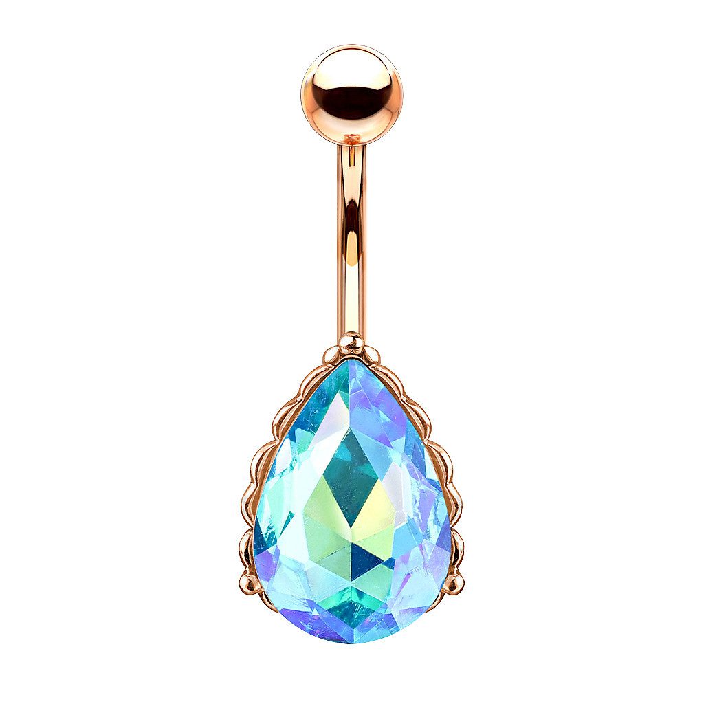Taffstyle Bauchnabelpiercing Banane Piercing Vintage Zirkonia günstig online kaufen