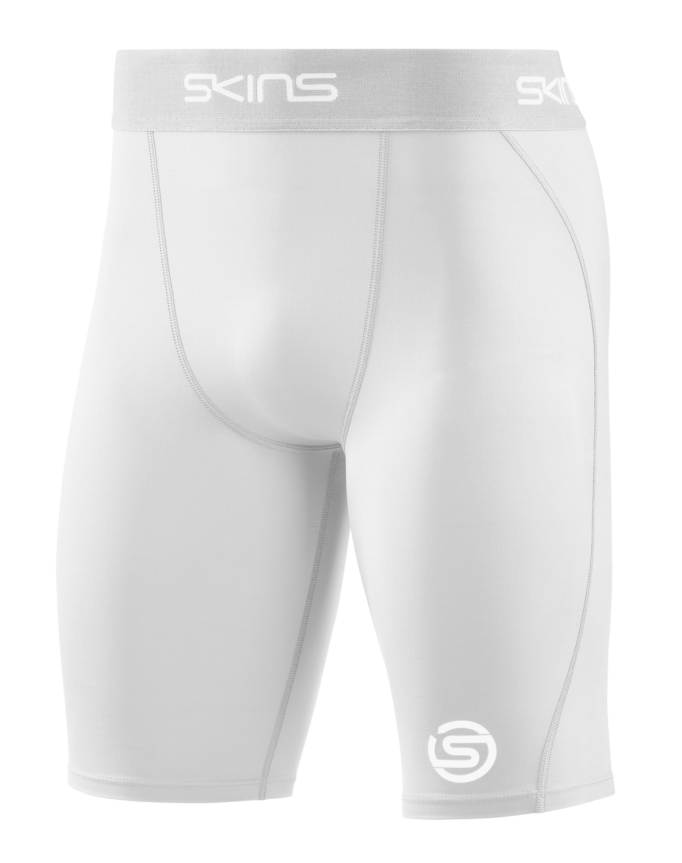 Half S1 (1-tlg) white tights Lauftights Skins