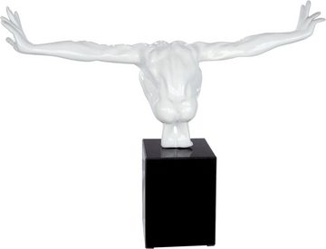 Casablanca by Gilde Skulptur Skulptur Cliffhanger (1 St), auf Marmorsäule