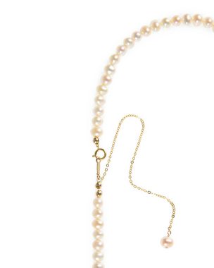 MayTree Collier Kette 14K Goldfilled Zuchtperlen "the perfect pearls" (Stück, 1-tlg), Zuchtperlen, 14K Goldfilled Kette