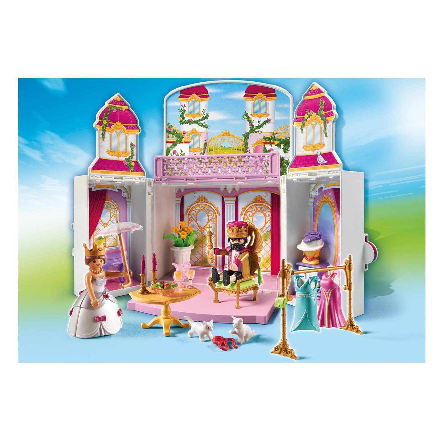Playmobil® 4898 Aufklapp-Spiel-Box "Königsschloss" Konstruktions-Spielset – Bild 3 von 5