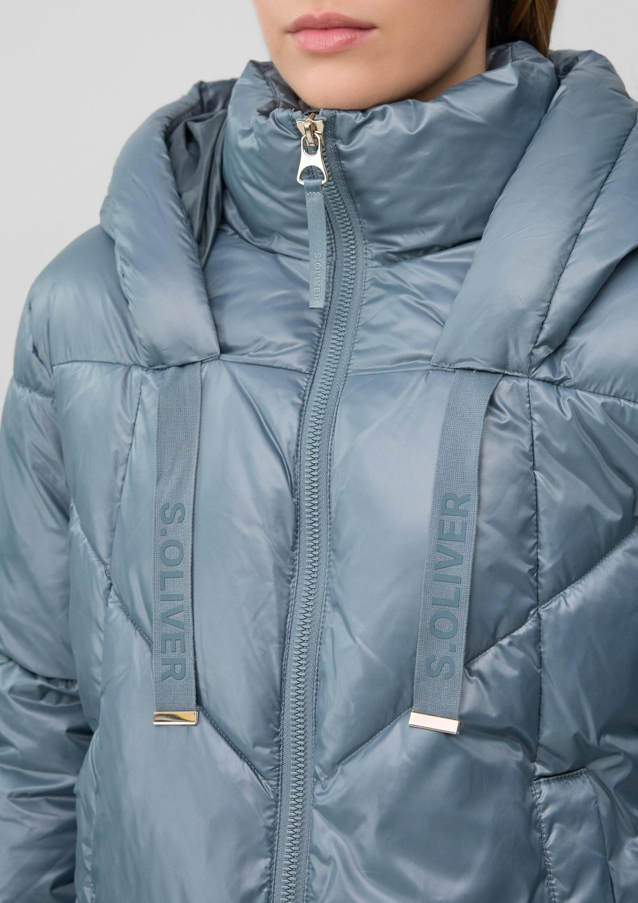 s.Oliver Winterjacke Outdoor-Jacke Steppjacke mit Weitenregulierung