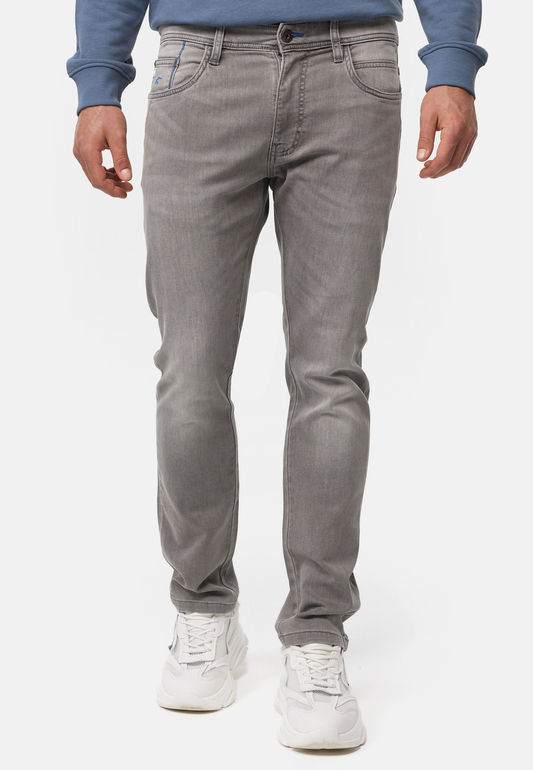 Indicode Jogger Pants INCoil Grey Vintage