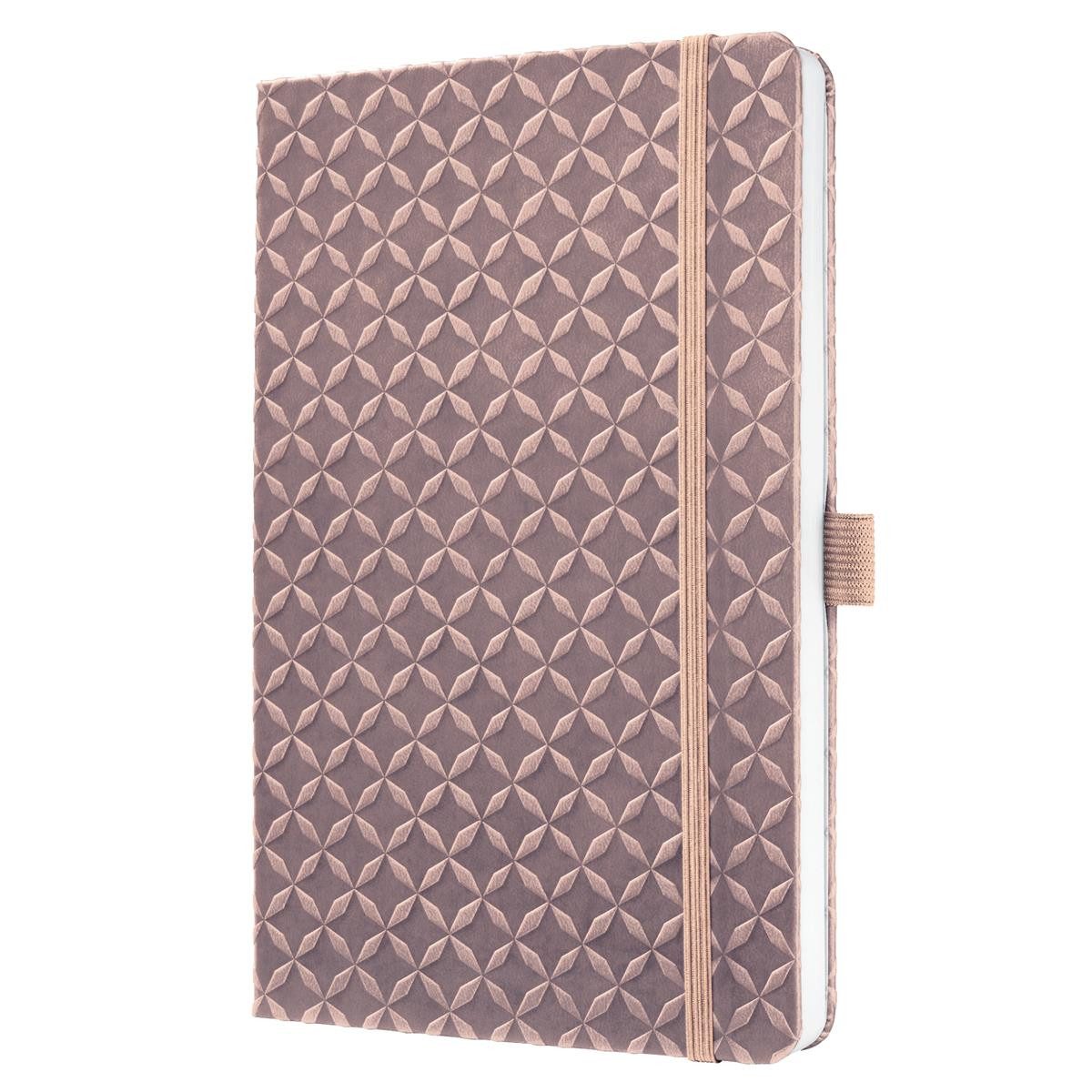 Formularblock SIGEL Notizbuch JOLIE A5 liniert, rose Hardcover 174 Seiten