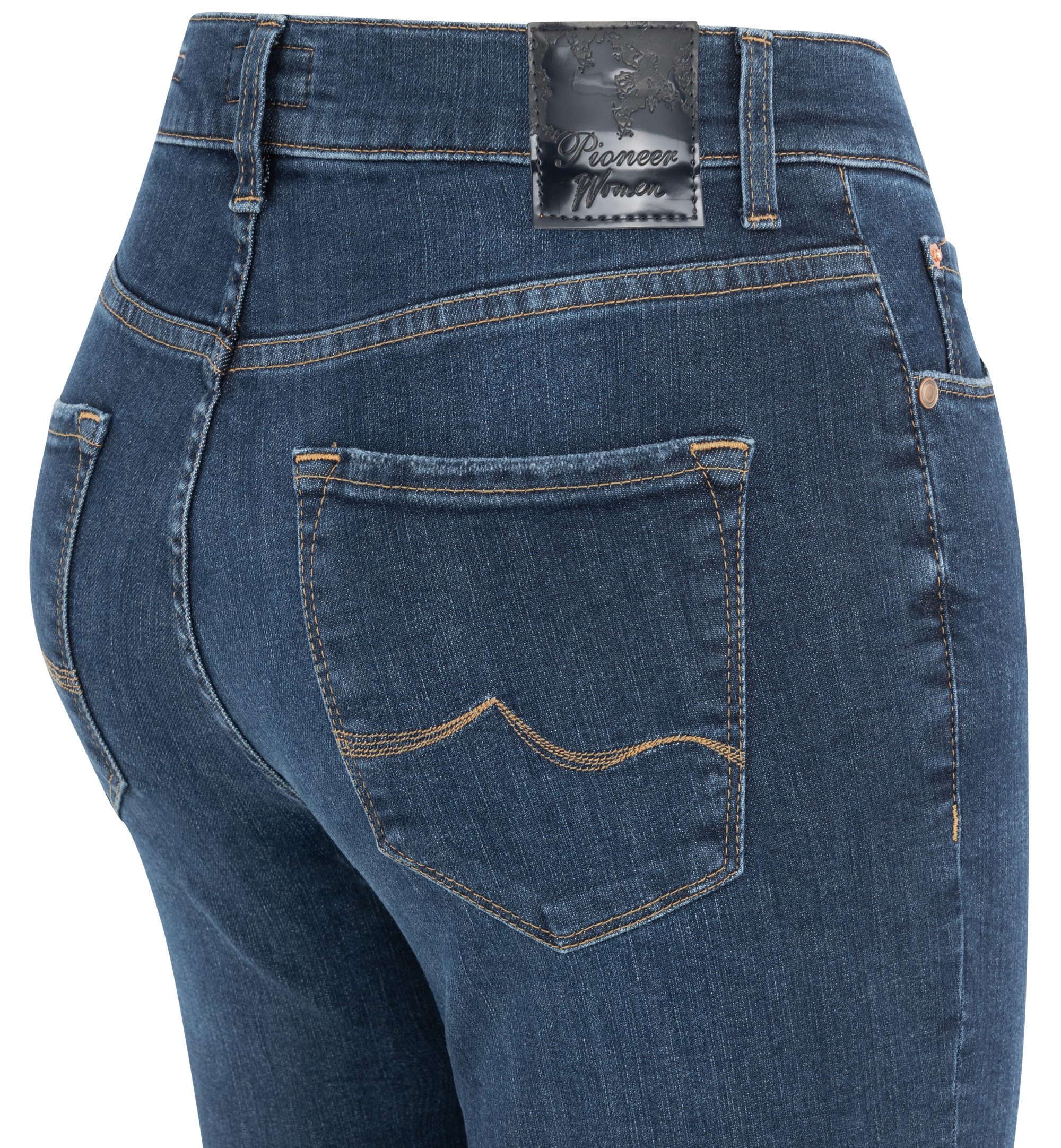 Pioneer Authentic Jeans Stretch-Jeans PIONEER KATY dark blue used buffies 3011 5080.6814 - POWERSTRETCH