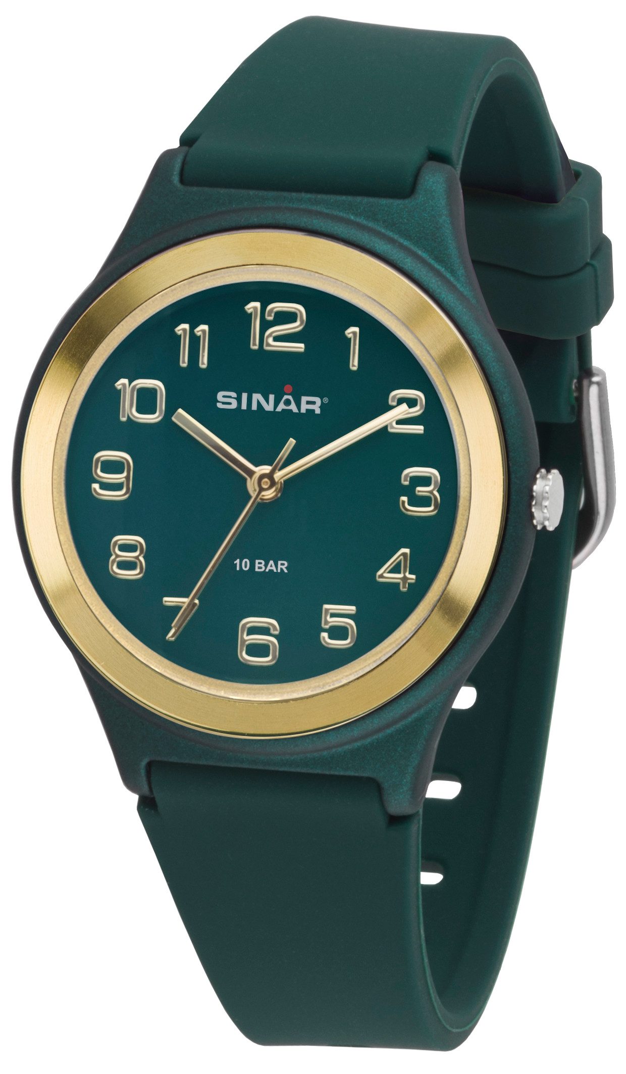 SINAR Quarzuhr XB-48-6, Armbanduhr, Damenuhr,Jugendliche, Silikonarmband, günstig online kaufen