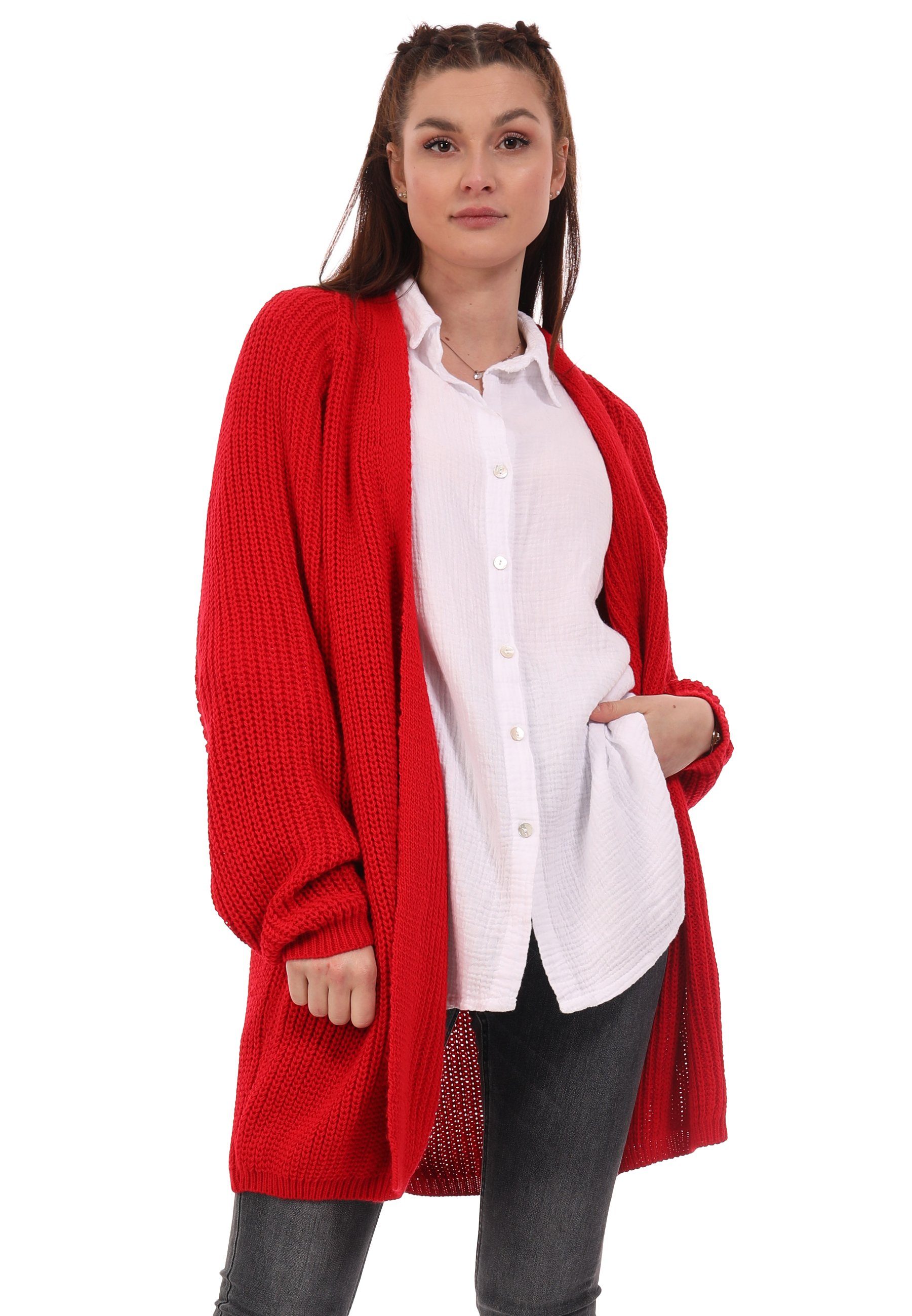 Rote Strickjacke online kaufen | OTTO