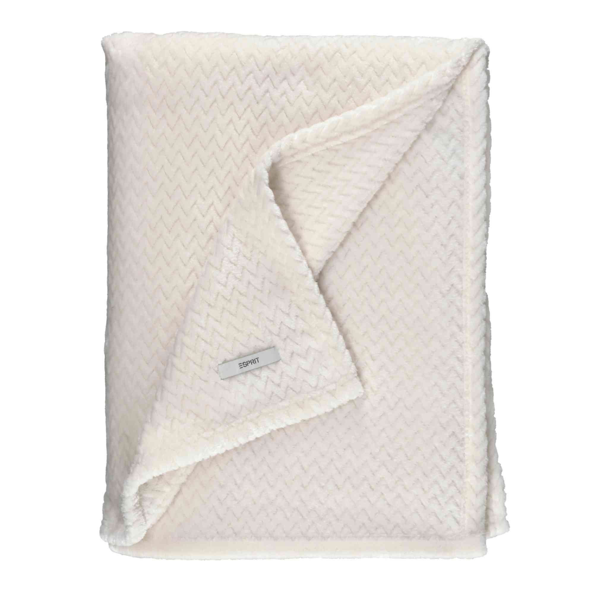 Wohndecke COMFY Wohndecke, Esprit, 150 x 200 cm in Weiss