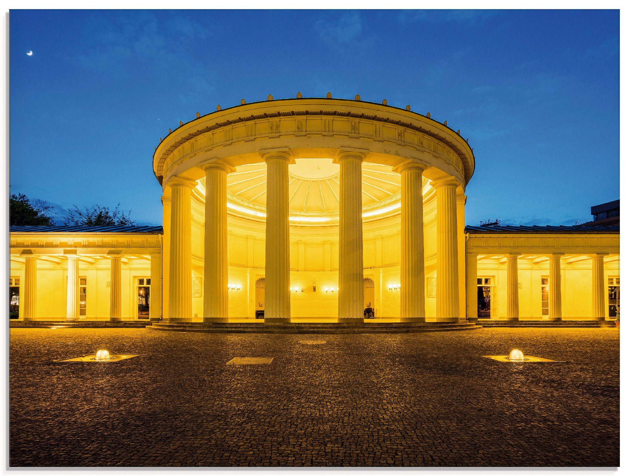 Artland Glasbild »Elisenbrunnen Aachen«, Gebäude (1 Stück)-Otto