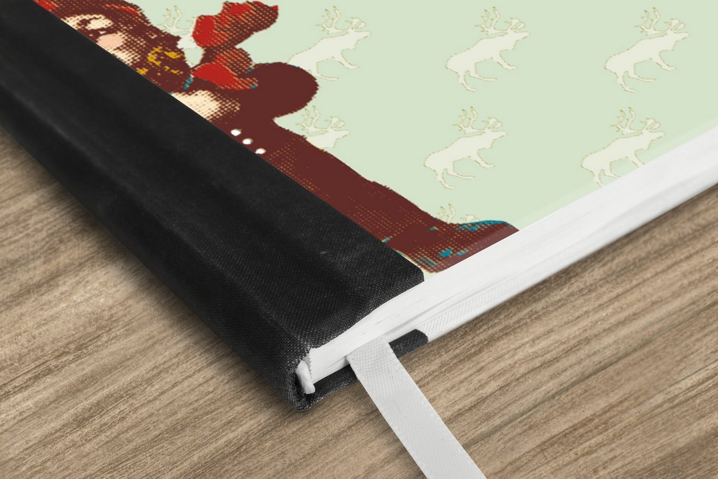 Thumbnail - MuchoWow Notizbuch Zwerg - Muster - Garten, Notebook, Notizblock a5, Tagebuch, Journal Liniert