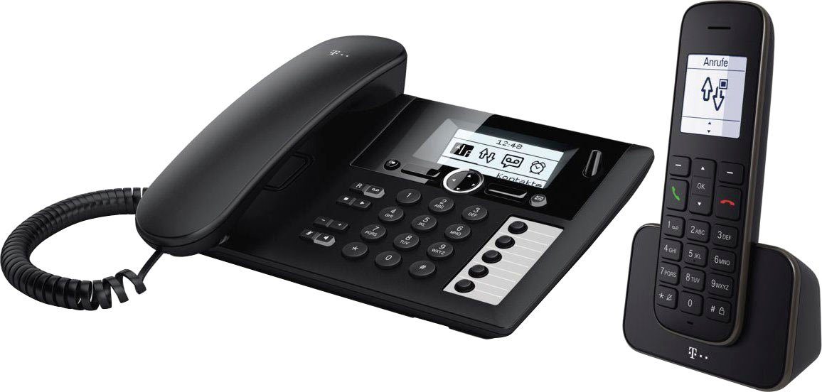 Telekom »Sinus PA 207 plus 1« Schnurloses DECT-Telefon (Mobilteile: 1)  online kaufen | OTTO