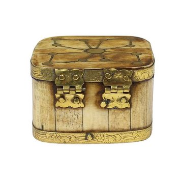 Oriental Galerie Aufbewahrungsbox Schmuckschatulle aus Horn Nr. 2 (1 St)