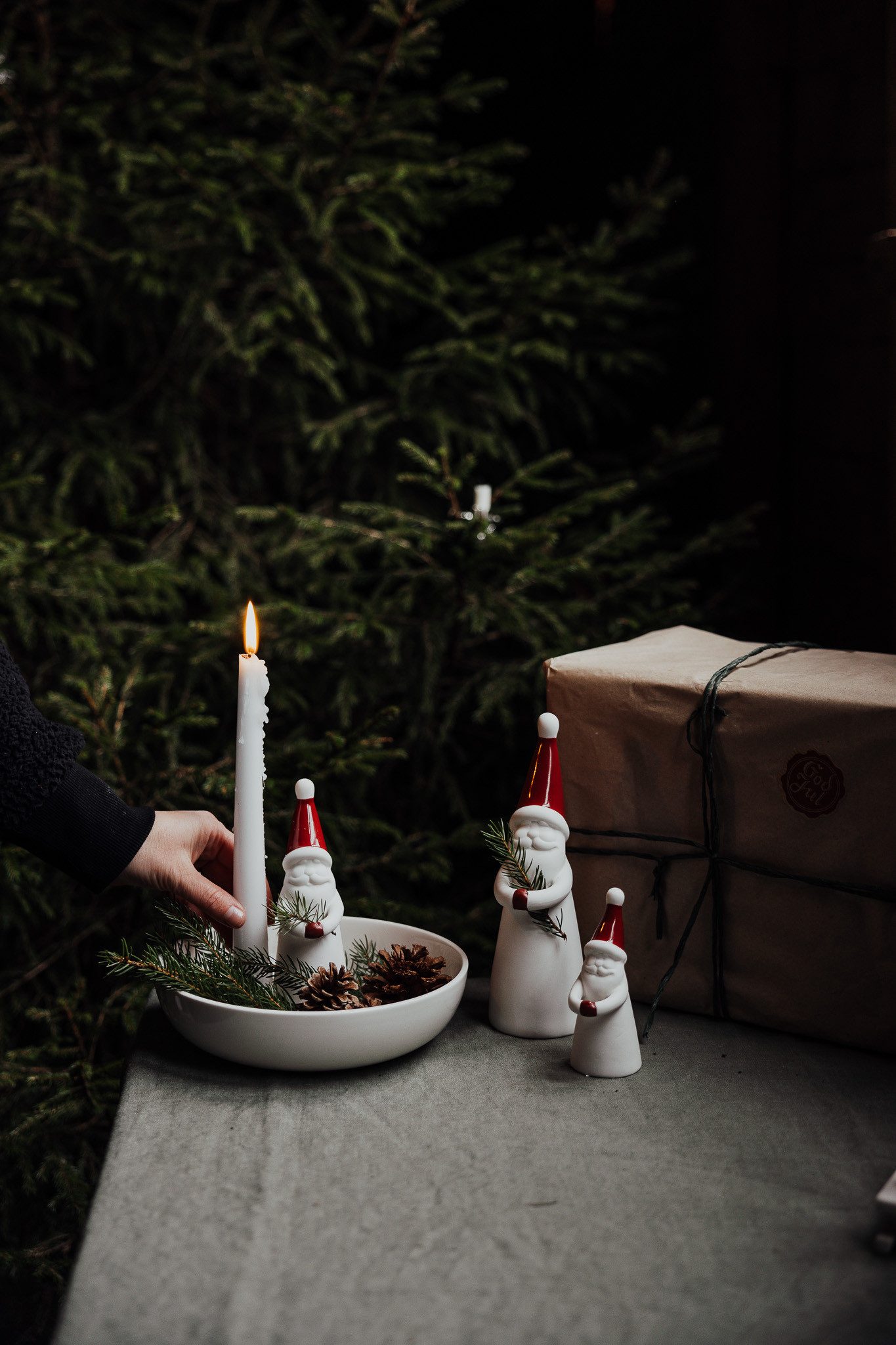 Storefactory Scandinavia Dekofigur Weihnachtsmann, Dekofigur, Dekofigut günstig online kaufen