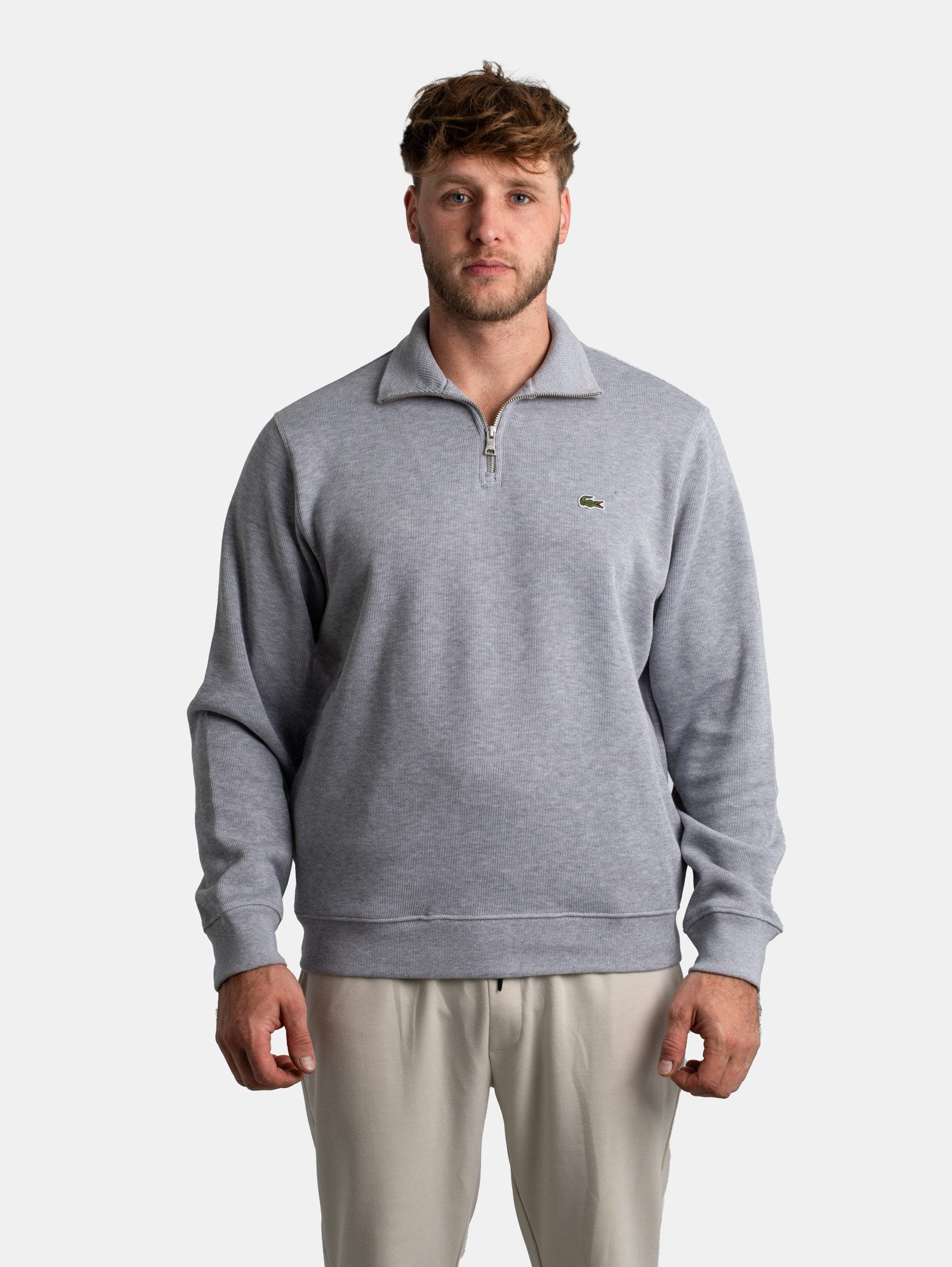 Lacoste Sweatshirt Lacoste Small Logo 1/4-Zip Sweater