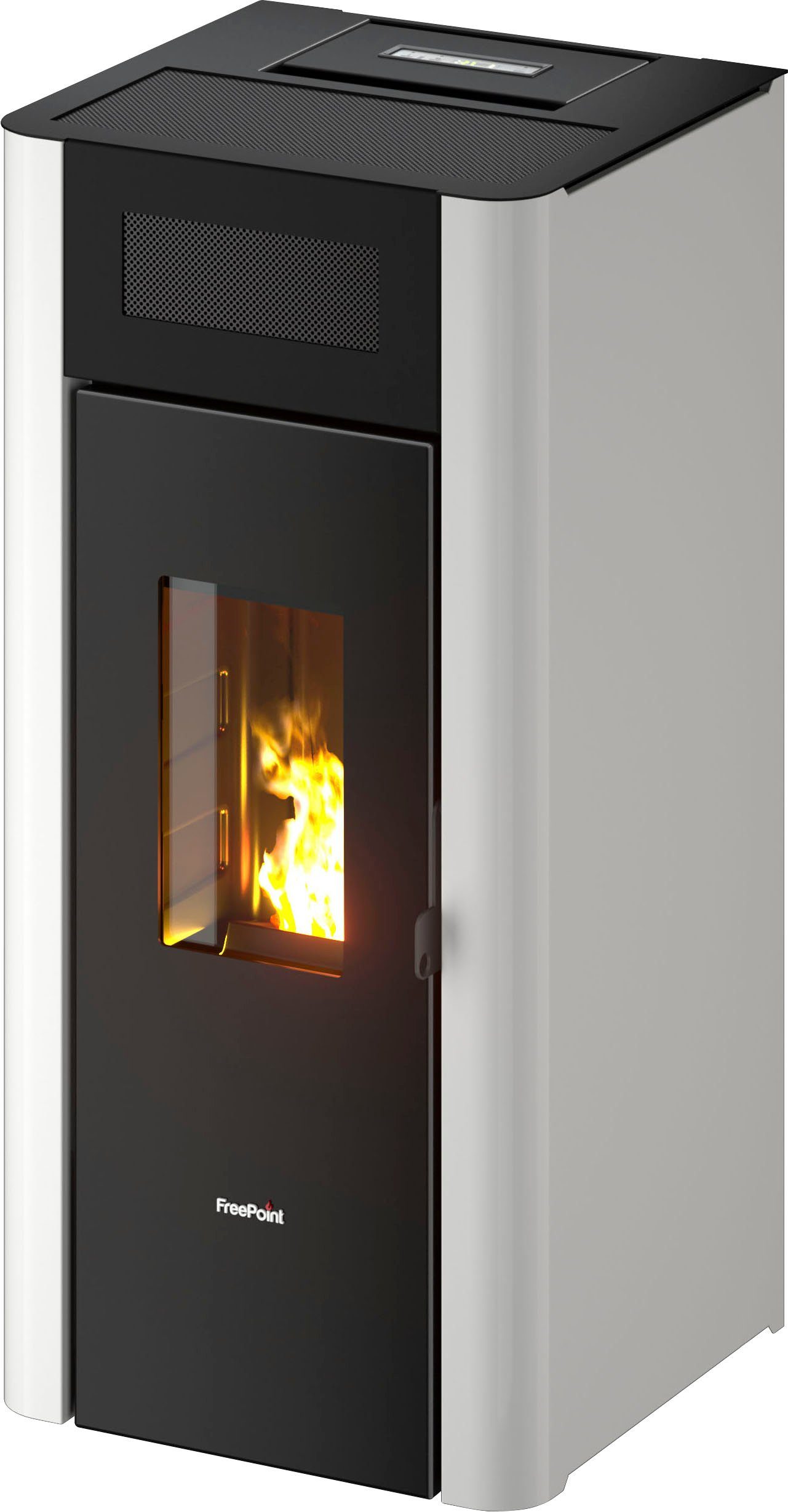 Freepoint Pelletofen Amaranto 9, 9,5 kW, Zeitbrand
