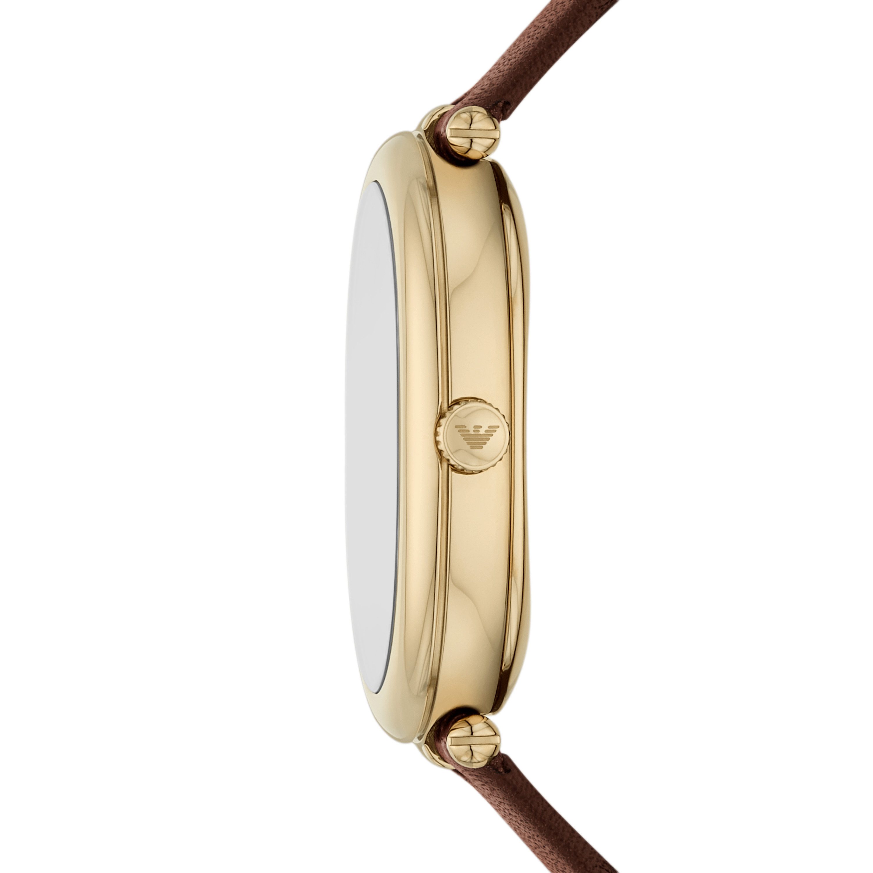 Emporio Armani Quarzuhr AR11708, Armbanduhr, Damenuhr, Lederarmband, analog günstig online kaufen