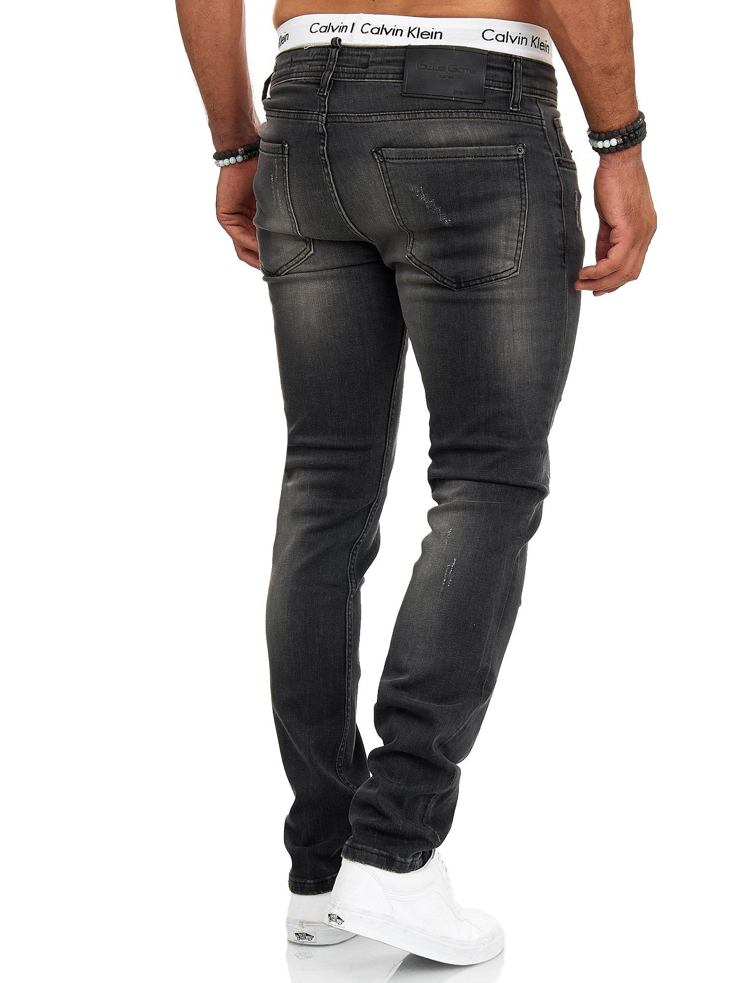 J-700C Straight-Jeans Bootcut, 706 Business (Jeanshose Designerjeans Freizeit OneRedox Casual Schwarz 1-tlg)