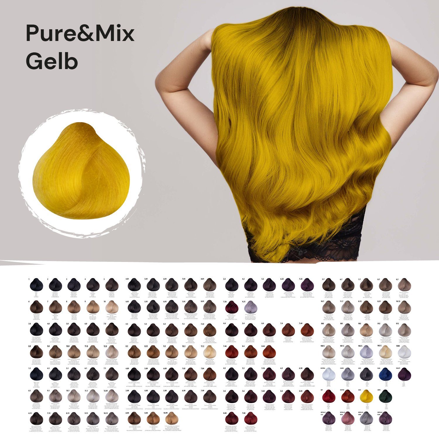 Femmas Premium Haarfarbe Femmas Hair Color, 1-tlg., Profi-Qualität