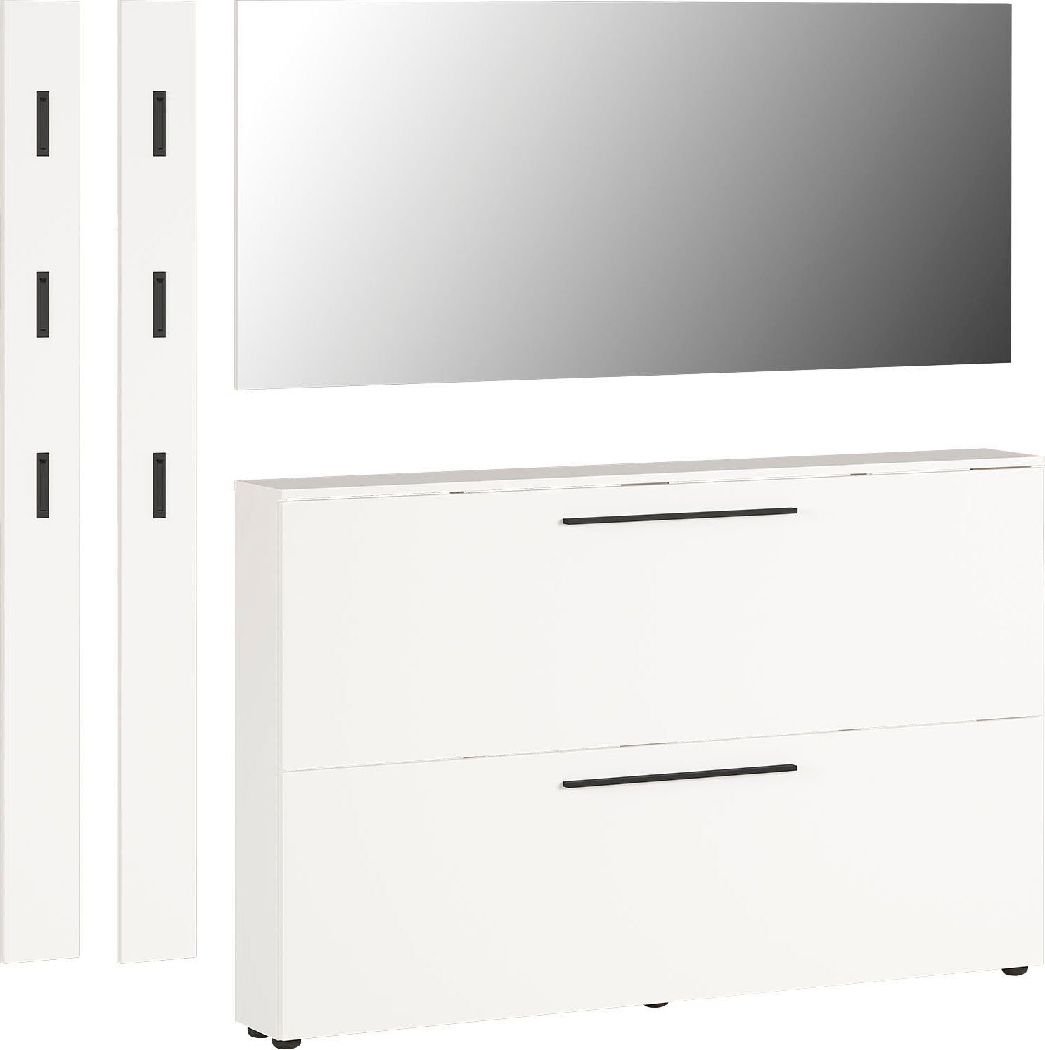 GERMANIA Garderoben-Set GW-Utah, (Set, 4-St)