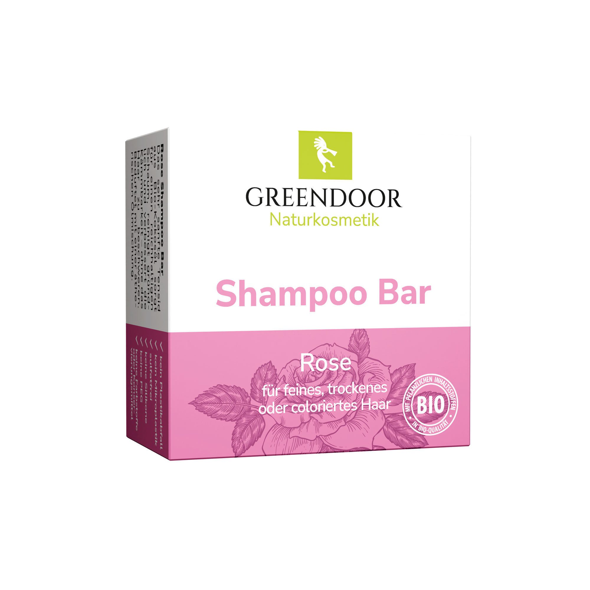 Festes Haarshampoo Shampoo Bar Rose