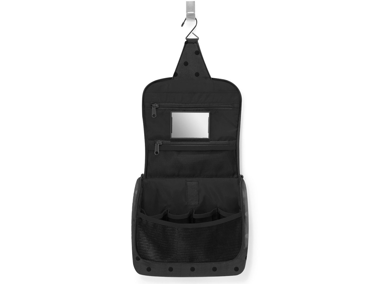 REISENTHEL® Einkaufsshopper toiletbag glossy dots black – Bild 3 von 3