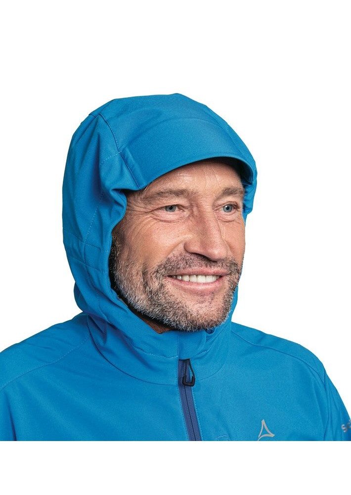 Schöffel Softshelljacke Tonion (winddicht, atmungsaktiv) blau Herren