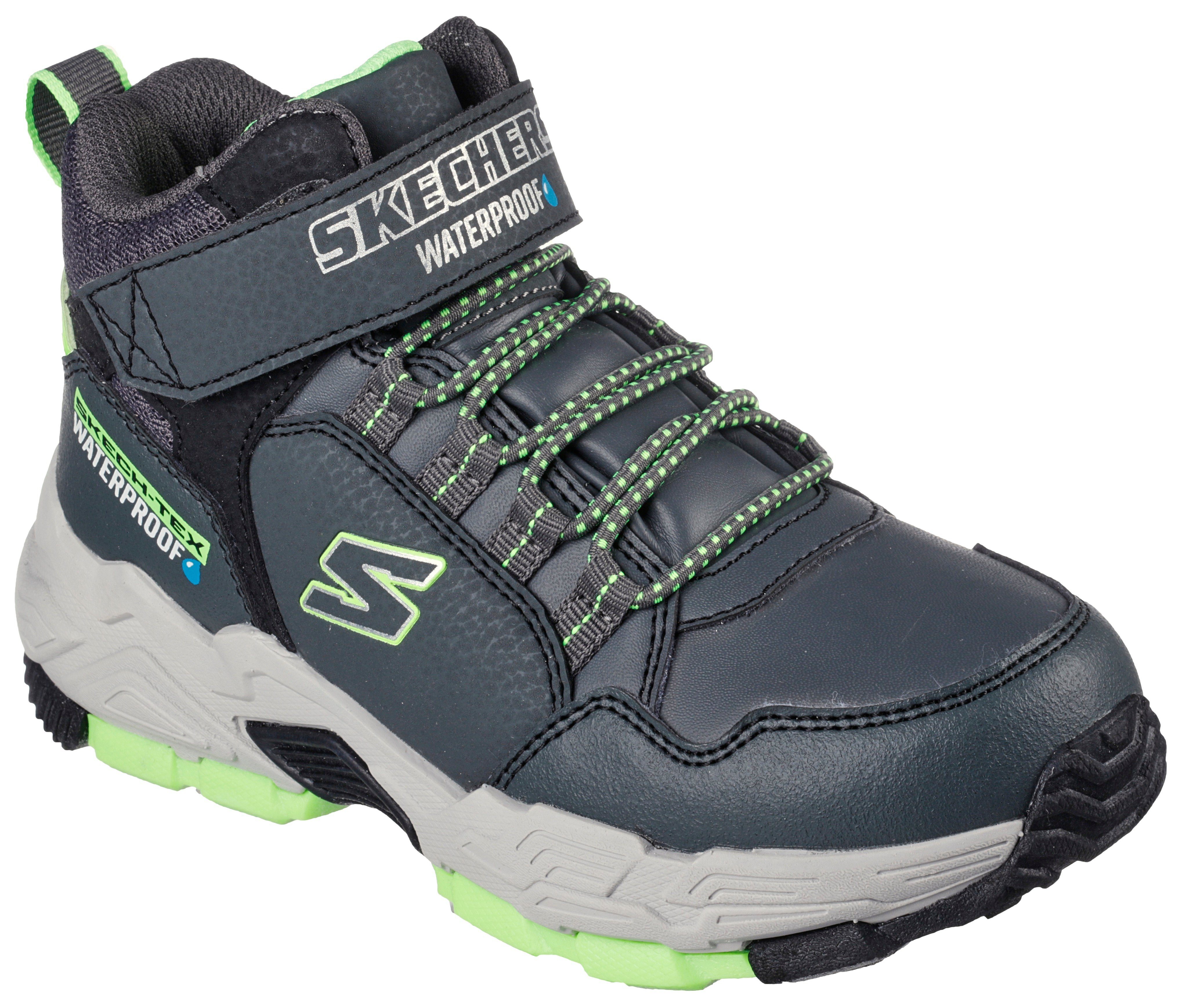 J Skechers Winterboots mit SKECHERS Waterproof-Membran Kids BOYS grau-lime -