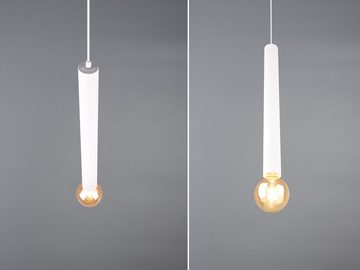 meineWunschleuchte LED Pendelleuchte, LED wechselbar, warmweiß, minimalistisch-e kleine Lampe übern Esstisch & im Treppenhaus, Ø10cm