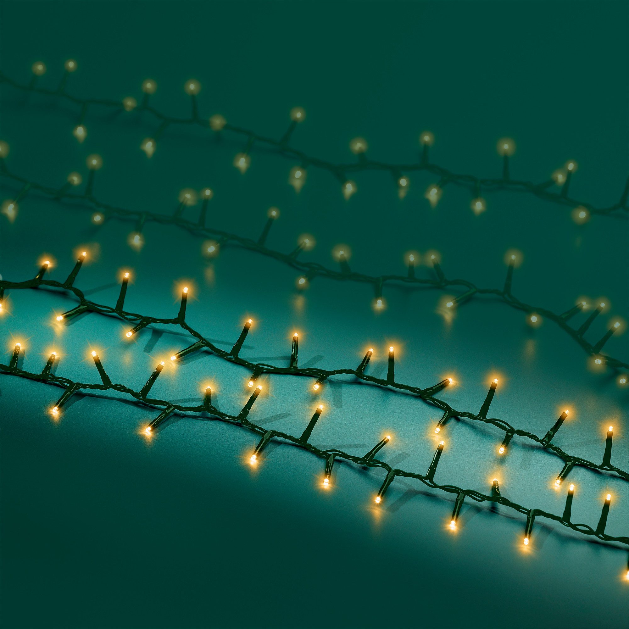 Lumineo LED-Lichterkette Lumineo Lichterkette COMPACT 1500 LED 34m klassisc günstig online kaufen