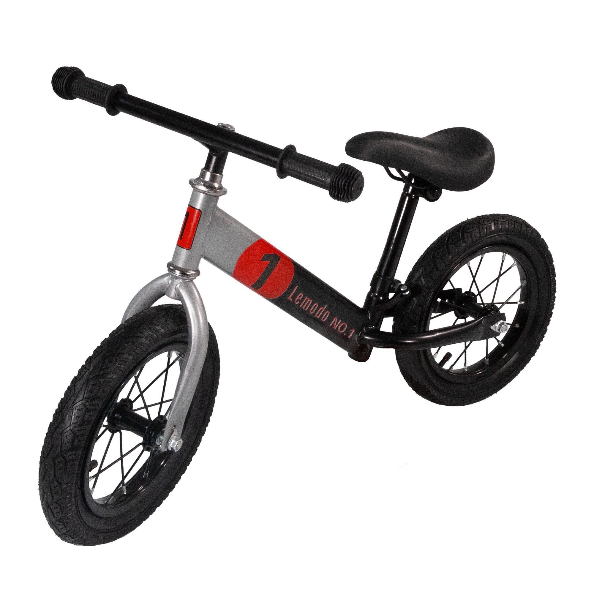 Lemodo Laufrad Lauflernrad mit 12 Zoll Lufträder, höhenverstellbares Balance Bike 12 Zoll, für Kinder von 2-7 Jahren geeignet