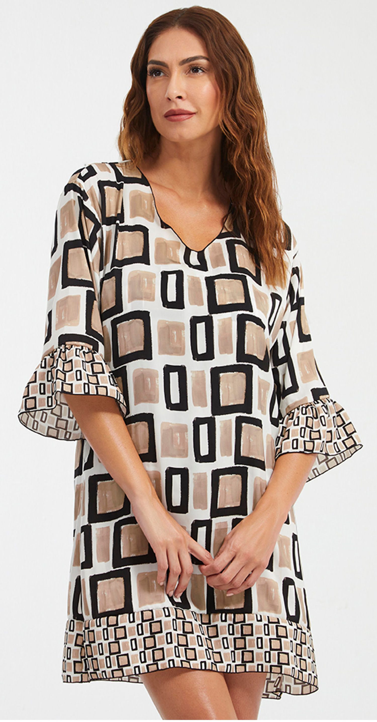 Nuria Ferrer Strandkleid Strandkleid Kaftan (1-tlg) günstig online kaufen