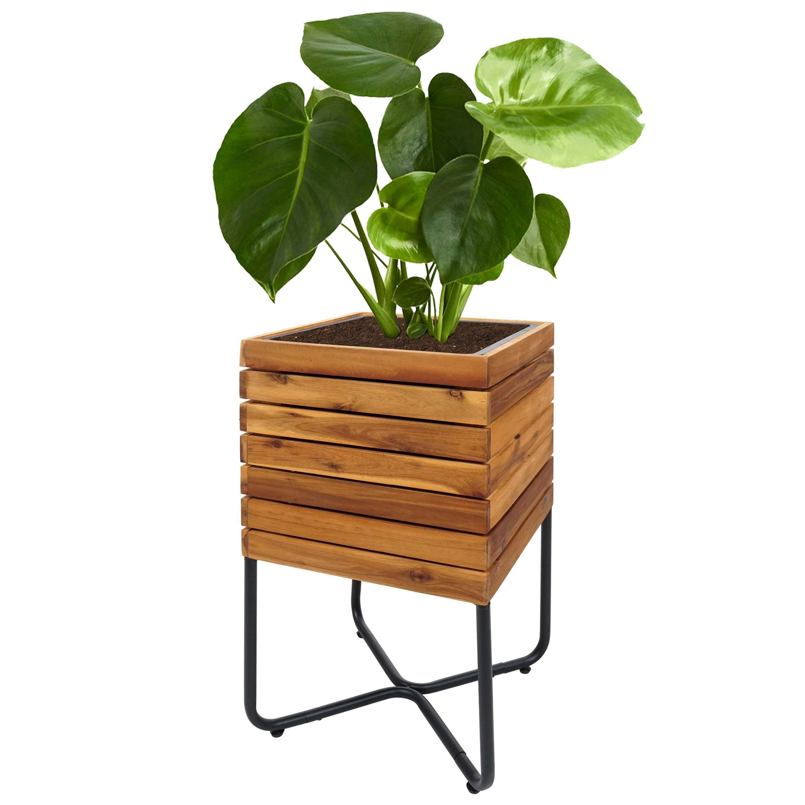 MCW Blumenkasten MCW-L25, Outdoor geeignet, Sicherer Stand, Maximale Dauerbelastung: 20 kg