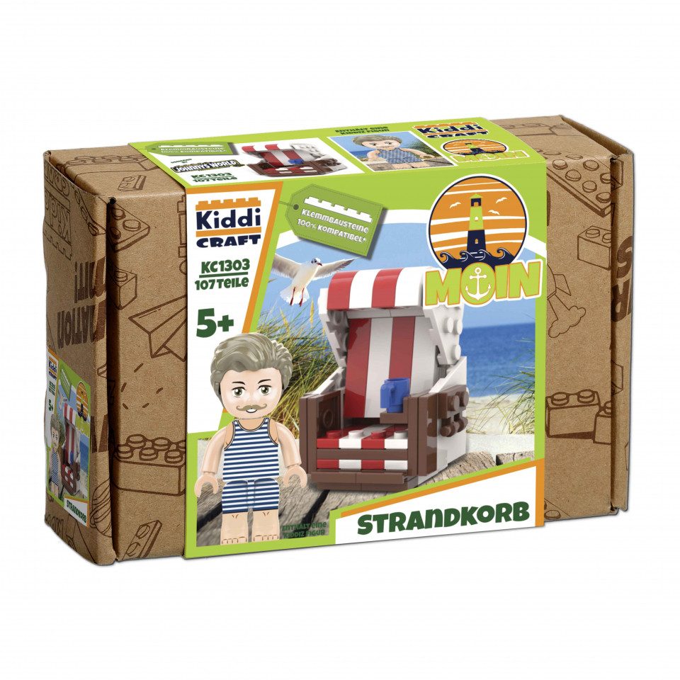 Kiddicraft Spiel, Moin - Strandkorb - deutsch