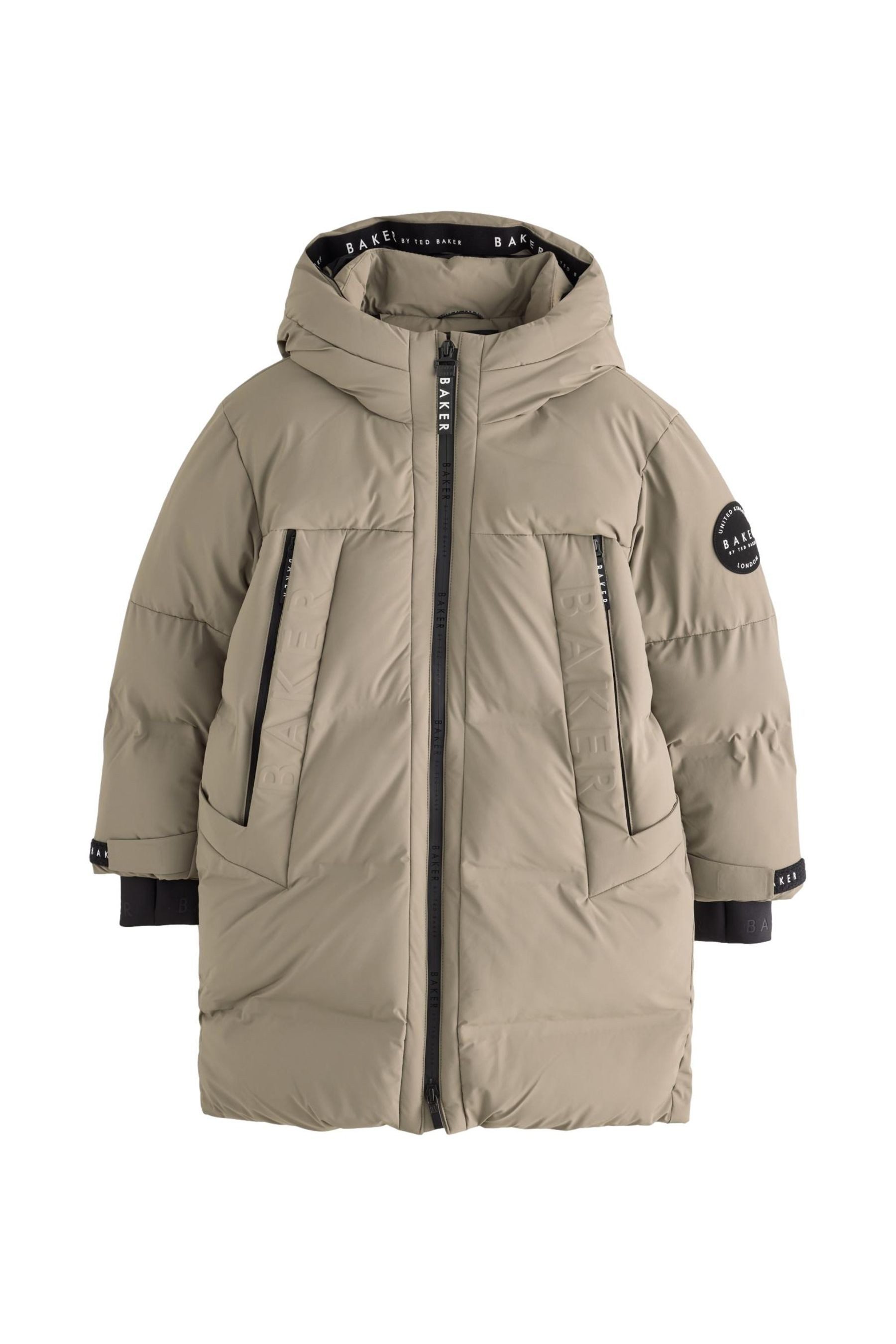 Baker by Ted Baker Steppmantel Baker by Ted Baker Langer wasserabweisender (1-tlg)