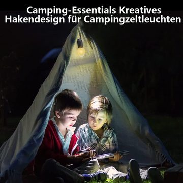 GelldG Laterne Campinglampe, USB C Aufladbar für Camping, Angeln, Notfall