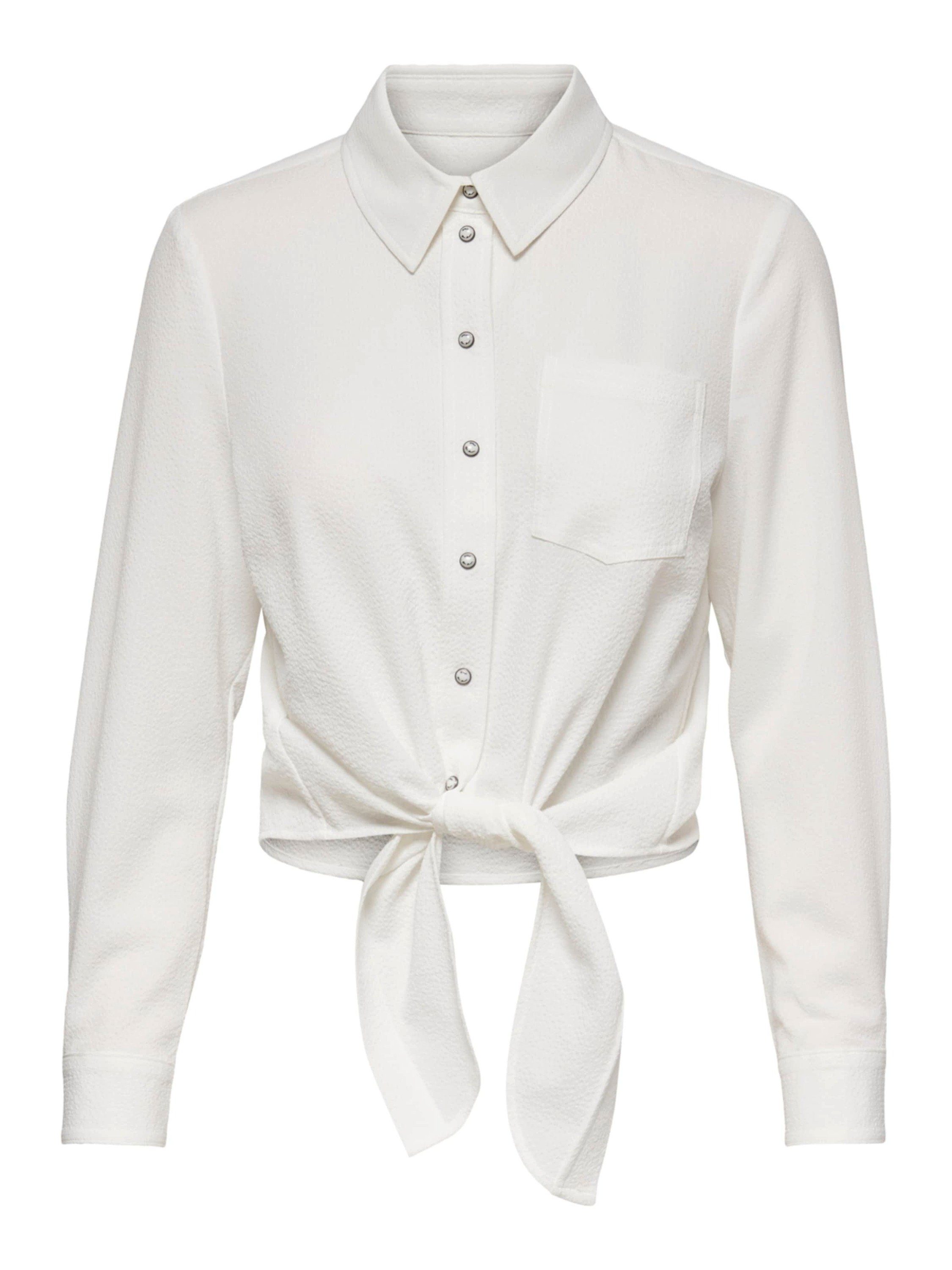 Hemdbluse ONLLECEY LS KNOT SHIRT NOOS WVN