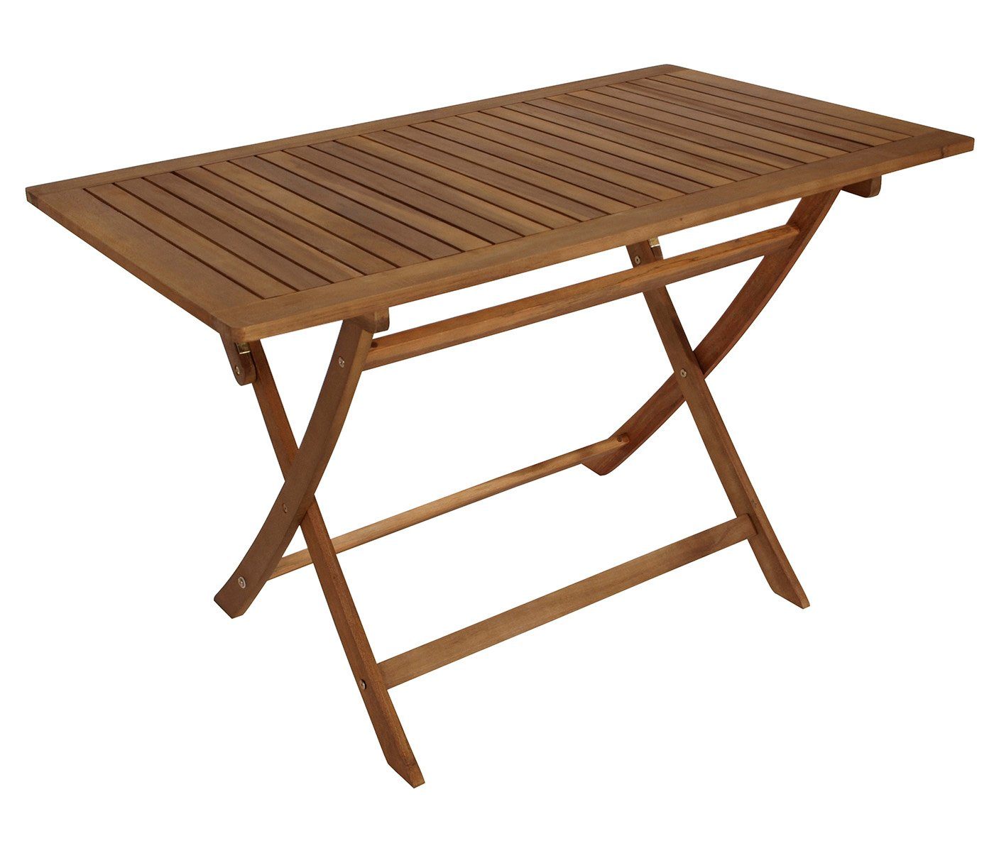 DEGAMO Gartentisch TOBAGO (1-St), rechteckig 70x120cm, Akazie geölt, klappbar