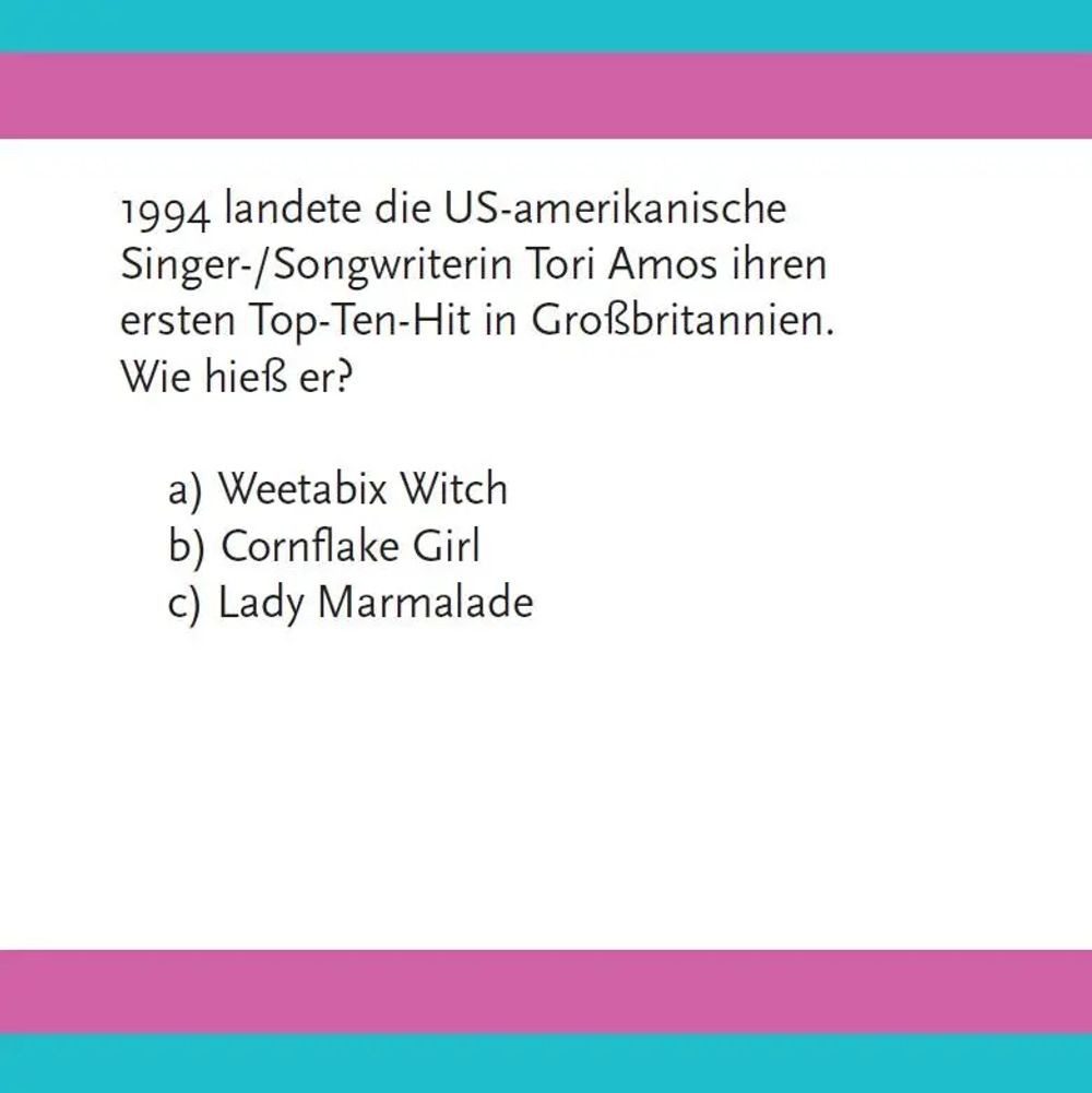 ars vivendi Spiel Das 90er-Quiz