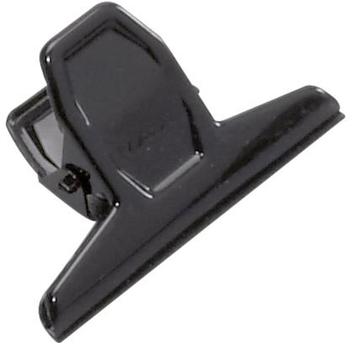 Büroklammer Brief-Klemmer Maulpro 75mm VE=2 Stück schwarz